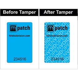 Tamper Evident Labels