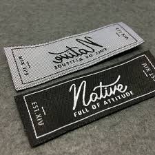 woven label