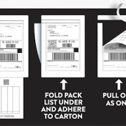 Fold Under Packing Lists