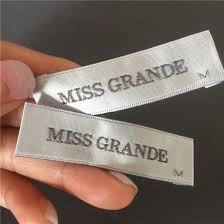 Satin woven labels