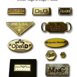 Metallic Garment Label